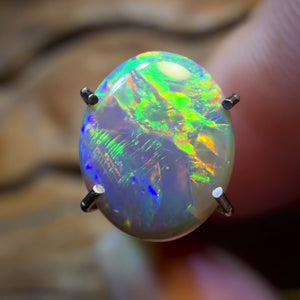 📣 OPALFEST 🔨 AUCTION 🔨 No Reserve 1.1cts - Dark Opal from Lightning Ridge