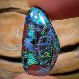Bargain Banger Card! 26.1cts - TOP Tribal Australian Boulder Opal. Double Sided!