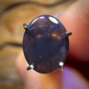 0.8cts - Lightning Ridge Black Crystal Opal