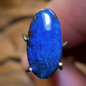 🔨 AUCTION 🔨 1.52cts - Queensland Boulder Solid Seam Opal from Winton