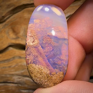 30.4cts - Solid Australian Boulder Pipe Opal