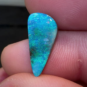 Australian 4.6cts - Solid Natural Boulder Opal from Quilpy