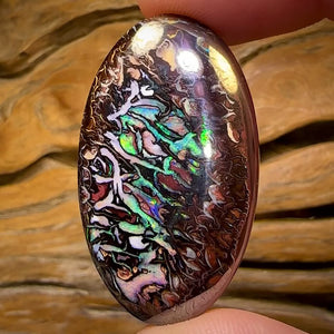 86cts - “Deep Forrest”Top Tribal Queensland Boulder Opal Art of Opal Canfidate