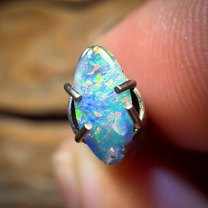 🔨 AUCTION 🔨 No Reserve 0.2cts - Australian Boulder Seam Opal