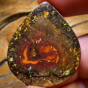 44.8cts - Electric Tribal Queensland Boulder Opal from Yowah
