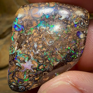 42.9cts - Yowah Nut Opal. Tribal Pattern Spot the Pictures, Bargain