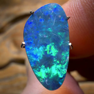 Dad Card! 2.8cts - Australian Boulder Opal Doublet