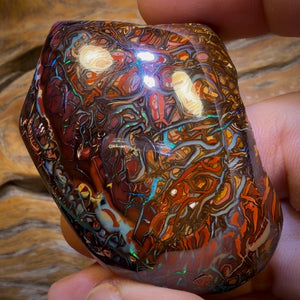 341.8cts - Large Koroit Tribal Australian Boulder Opal. Polished Specimen