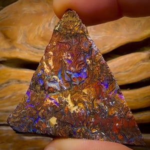 WILDCARD CUTTER!!! 141.8cts - Tribal Yowah Nut Opal Rough Piece. Australian Opal