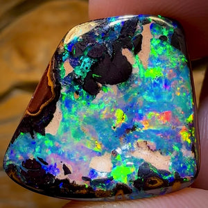 62.5cts - “Island Oasis” Celebrity Stone TOP GEM Yowah Nut Crystal Centre Opal. Featured on “Outback Opal Hunters”!