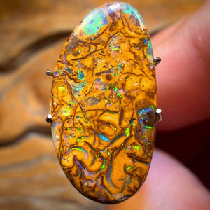 4.6cts - Tribal Queensland Boulder Opal from Yowah
