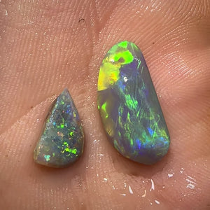 Australian 4.5cts - Lightning Ridge Black Opal Rubs