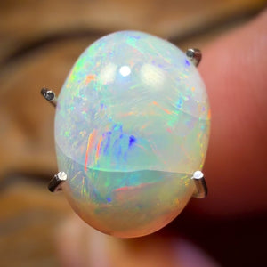 🔨 AUCTION 🔨 No Reserve 2.15cts - South Australian White Opal from Andamooka