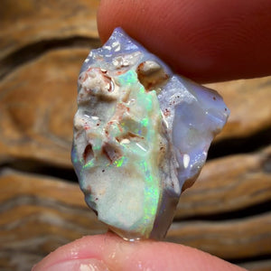 10.9cts - Lightning Ridge Dark Opal Rough Piece