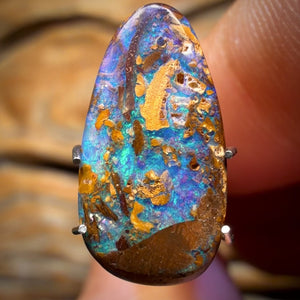 2.8cts - Wood Fossil Replacement Boulder Opal from Yowah