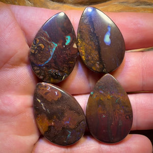 140.1cts - 4x Australian Tribal Boulder Opal’s. Wholesale Parcel