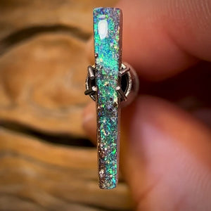 🔨 AUCTION 🔨 No Reserve 1.45cts - Queensland Boulder Seam Opal