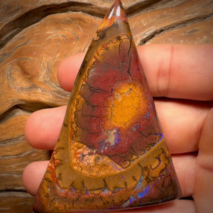 335.4cts - Large Tribal 1/2 Australian Boulder Opal from Yowah
