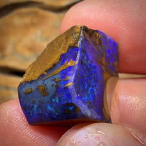 27.7cts - Queensland Boulder Seam Opal Rub