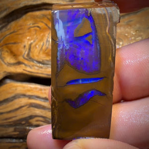 124.7cts - Queensland Boulder Opal Rough Preform from Duck Creek