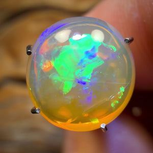 Opale cristalline Alex Auction 2,9 carats – Australie du Sud (Andamooka)