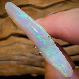 4.75cts - Rare Mintabie Dark Crystal Opal. Decades Old ISAACS CUT