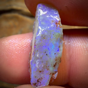 7,1 cts - Lightning Ridge Opal Rohstück. Isaacs Schleifer!
