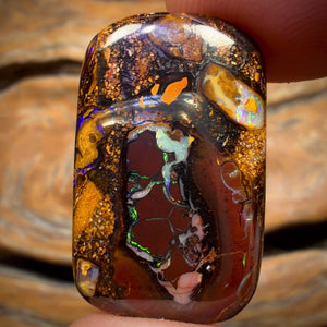 🔨 AUCTION 🔨 22.8cts - Tribal Queensland Boulder Opal from Yowah