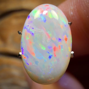 3.7cts - South Australian White Opal from Coober Pedy