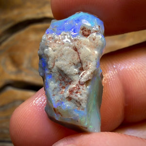 14.1cts - Lightning Ridge Dark Opal Rough Piece