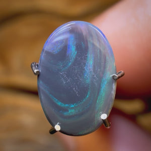 Auction Fall-Through = Your Gain! 🔥 Now More Than 50% Off RRP 🚨 0.85cts - Lightning Ridge Black Opal Picture Stone