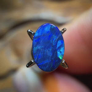🔨 AUCTION 🔨 No Reserve 0.25cts - Australian Boulder Opal Doublet