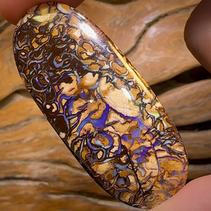 57.7cts - Artistic Tribal Yowah Nut Opal. Australian Opal