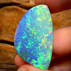 “Set in Stone” - Private Collector Investment - 45.8cts - Coober Pedy, Semi Black, Semi Crystal Opal . Featured on “Outback Opal Hunters”!!