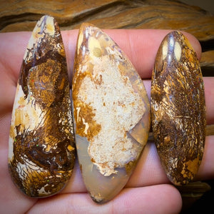 201.1cts - 3x Yowah Nut Opal’s. Wholesale Dealers Parcel less than $1/ct