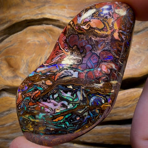 265.6cts - Top Tribal Australian Boulder Opal. Polished Specimen