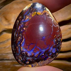 68.4cts - Tribal Pair 1 Queensland Boulder Opal. Australian Opal