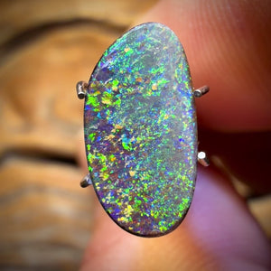 2.1cts - Queensland Boulder Seam Opal. Australian Opal
