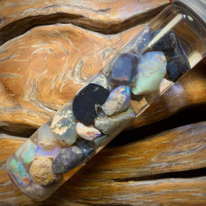 118.9cts - Lightning Ridge Opal Vial