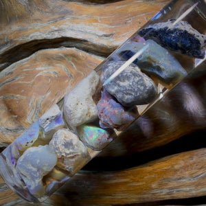 111.8cts - Lightning Ridge Opal Vial