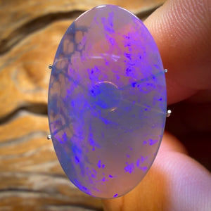 Wow Wildcard! 9.6cts - Big Lightning Ridge Black Crystal Opal
