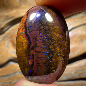 Bargain Card! 58.7cts - Tribal Yowah Nut Opal. Australian Opal