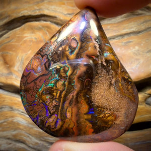 Bargain Card! 183.9cts - XL Tribal Yowah Nut Opal. Australian Opal