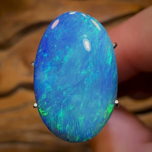 4.55cts - Lightning Ridge Black Opal Doublet