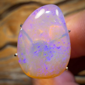 6.8cts - Solid Australian Boulder Pipe Crystal Opal