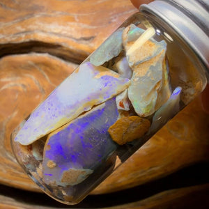 Wildcard! 63.6cts - Lightning Ridge Opal Vial