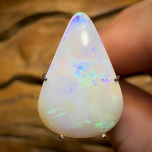 3,3 carats - Opale cristal d'Australie du Sud