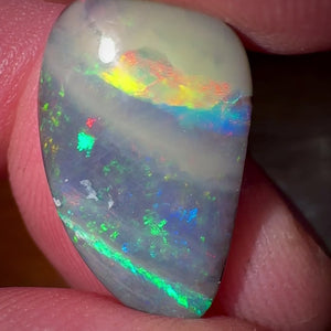 Australian 10.75cts - Unique Pattern Solid Boulder Opal Gem