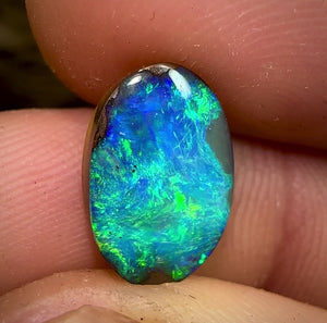 Australian 3.9cts - Quality Gem, Solid Boulder Opal from Koroit