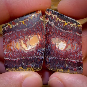 136.8cts - Tribal Koroit Nut Kernel Opal Pair